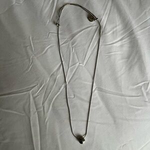 Alex and Ani Silver Om Necklace